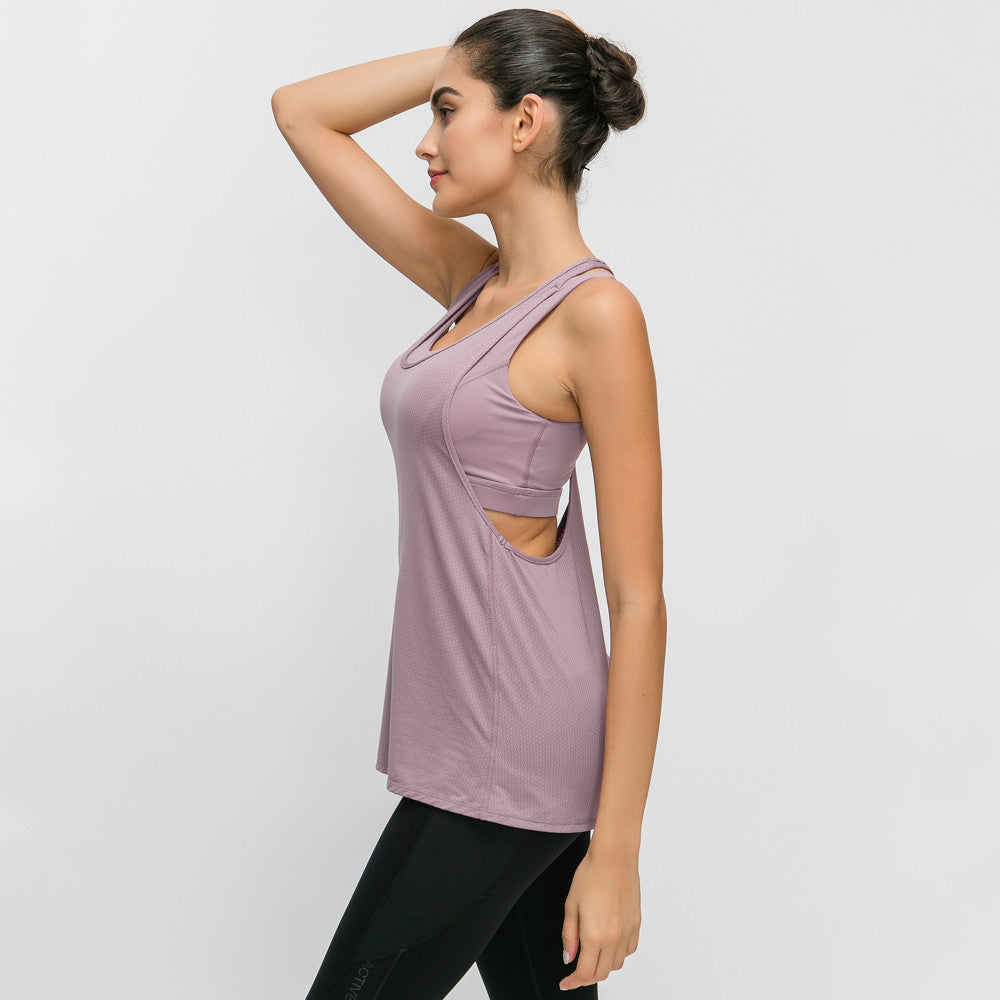 Paris Loose Tank Tops with Bra