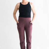 Milano Joggers - Dark Red