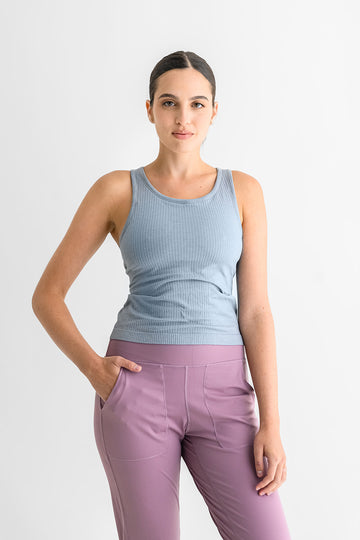 Florence Ribbed Tank Top